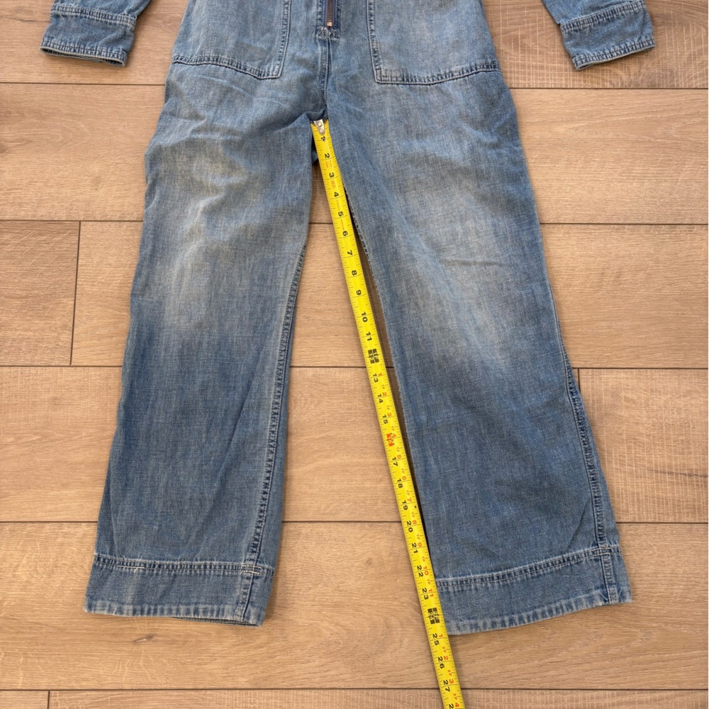 Free People Charlie Denim Jumpsuit - Picture 11 of 13